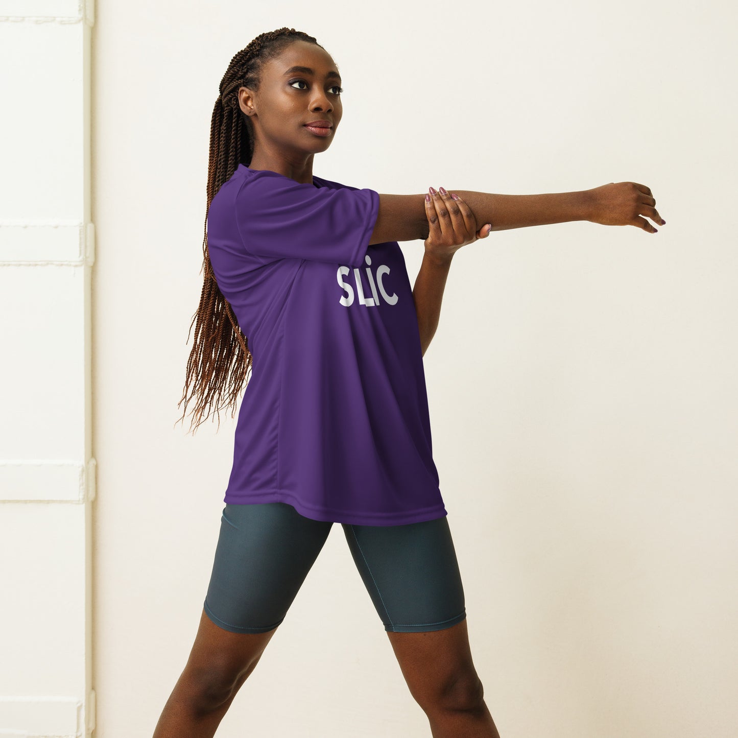 SLiC Unisex performance crew neck t-shirt
