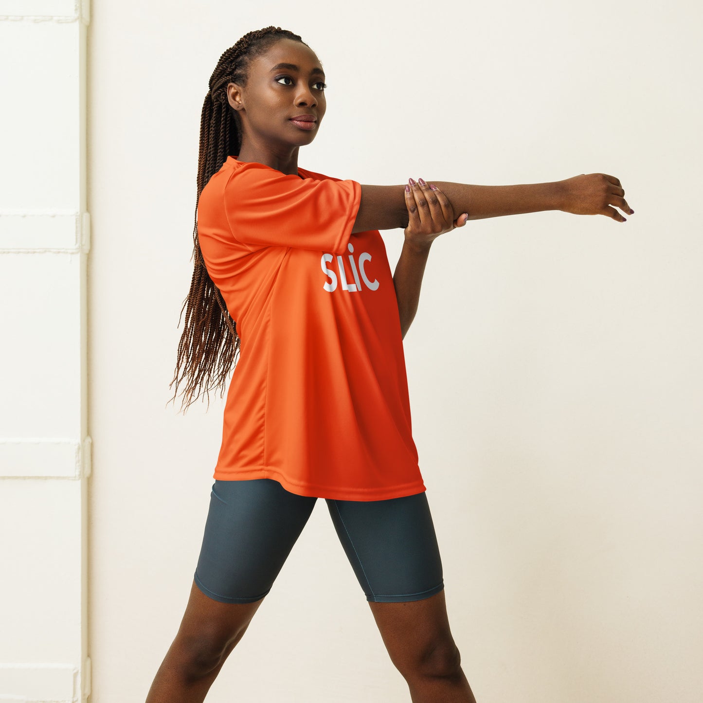 SLiC Unisex performance crew neck t-shirt